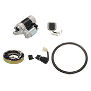DURAFORCE For L100 186F 186FA Engine Flywheel Rectifier Diesel Electric Starter Motor Kit