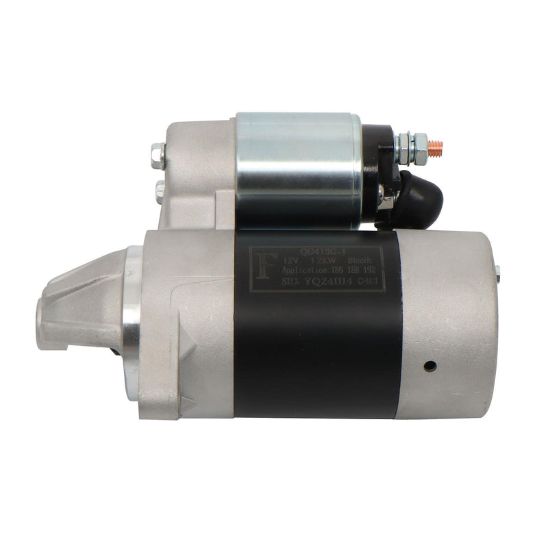 DURAFORCE For L100 186F 186FA Engine Flywheel Rectifier Diesel Electric Starter Motor Kit
