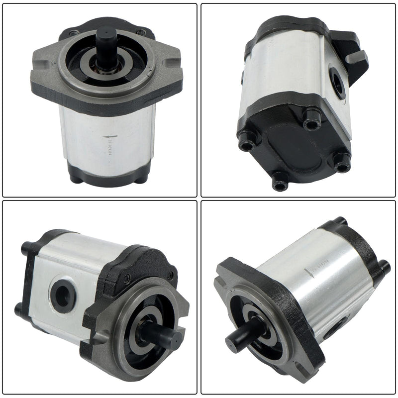 DURAFORCE SAE A-2 Hydraulic Pump 4-18GPM 9-Spline Shaft CW Rotation Cast Iron