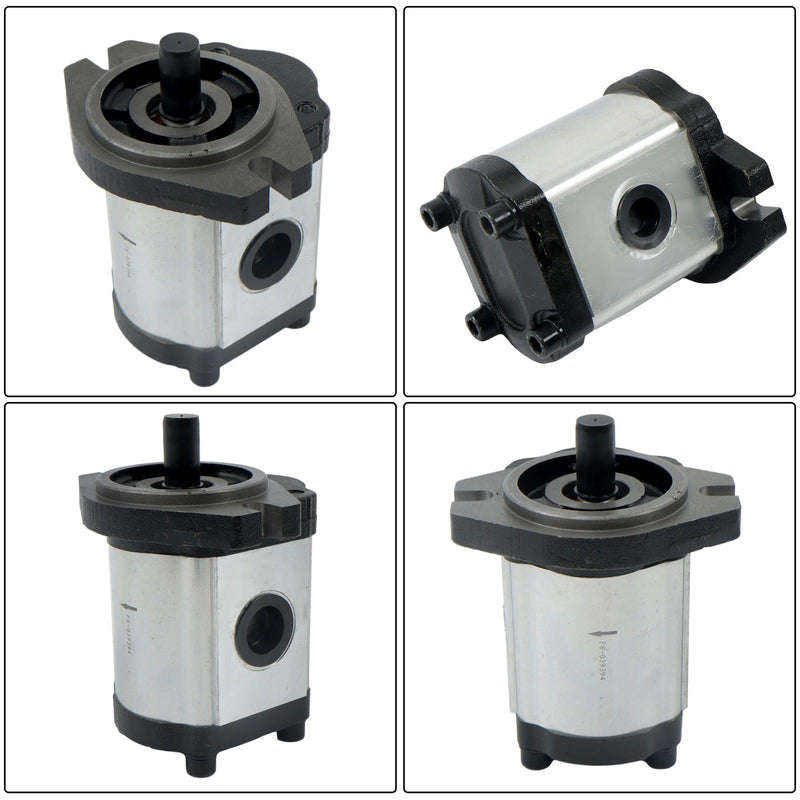 DURAFORCE SAE A-2 Hydraulic Pump 4-18GPM 9-Spline Shaft CW Rotation Cast Iron