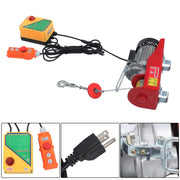 DURAFORCE 1320lbs Electric Hoist w/ Wireless & Wired Dual Control 40ft/20ft Lifting Height