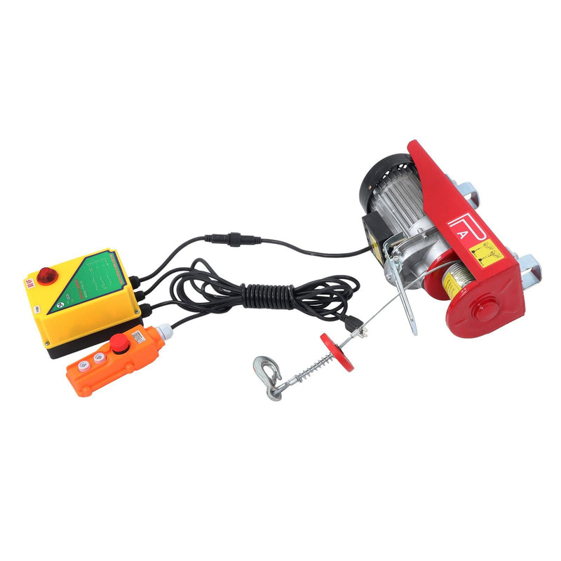 DURAFORCE 1320lbs Electric Hoist w/ Wireless & Wired Dual Control 40ft/20ft Lifting Height