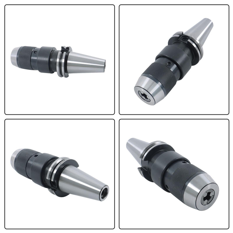 DURAFORCE 4×CAT40 1/2'' Collet Chuck CNC Keyless Drill Chuck For HAAS CAT40 APU13