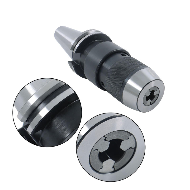 DURAFORCE 4×CAT40 1/2'' Collet Chuck CNC Keyless Drill Chuck For HAAS CAT40 APU13