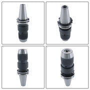 DURAFORCE 4 Pack CAT40 1/2'' Collet Chuck CNC Keyless Drill Chuck For HAAS CAT40 APU13