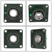 DURAFORCE UCF211-32 Pillow Block Bearing Solid Base With 2" Bore Self Alignment 6PCS