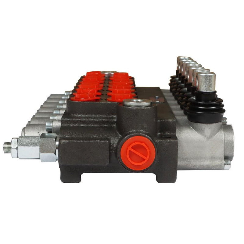 DURAFORCE 7 Spool 13GPM Hydraulic Directional Control Valve P40 Double Acting Cylinder