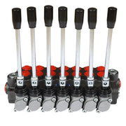 DURAFORCE 7 Spool 13GPM Hydraulic Directional Control Valve P40 Double Acting Cylinder