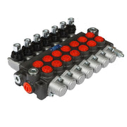 DURAFORCE 7 Spool 13GPM Hydraulic Directional Control Valve P40 Double Acting Cylinder