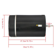 DURAFORCE Swimming Pool Motor B228SE 1 HP 3450 RPM C-Face Pool Motor Single Speed