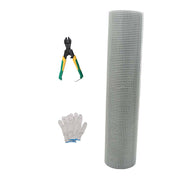 DURAFORCE 48in x 100ft Galvanized Electric Welded Mesh Fit For Chicken Wire Poultry Fence