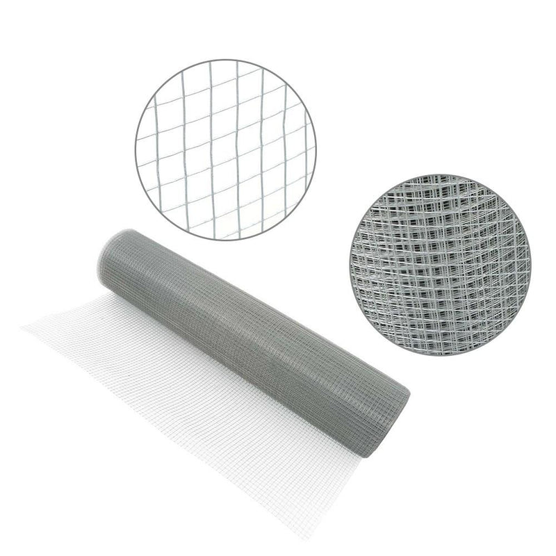 DURAFORCE 48in x 100ft Galvanized Electric Welded Mesh Fit For Chicken Wire Poultry Fence