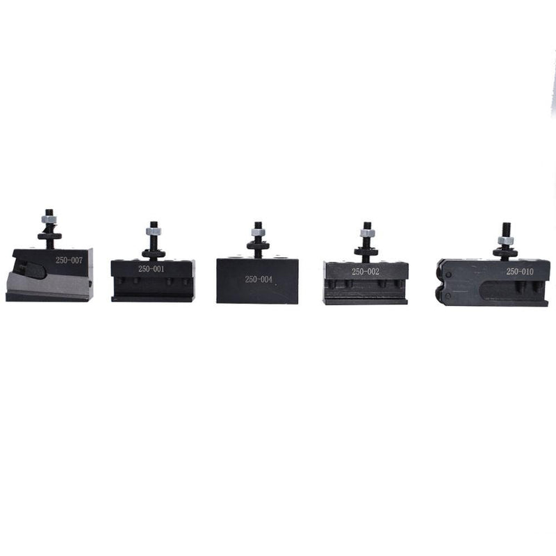 DURAFORCE For Mini Lathe 8" And Two Extra 250-000 250-001 OXA Wedge Type Tool Post Set