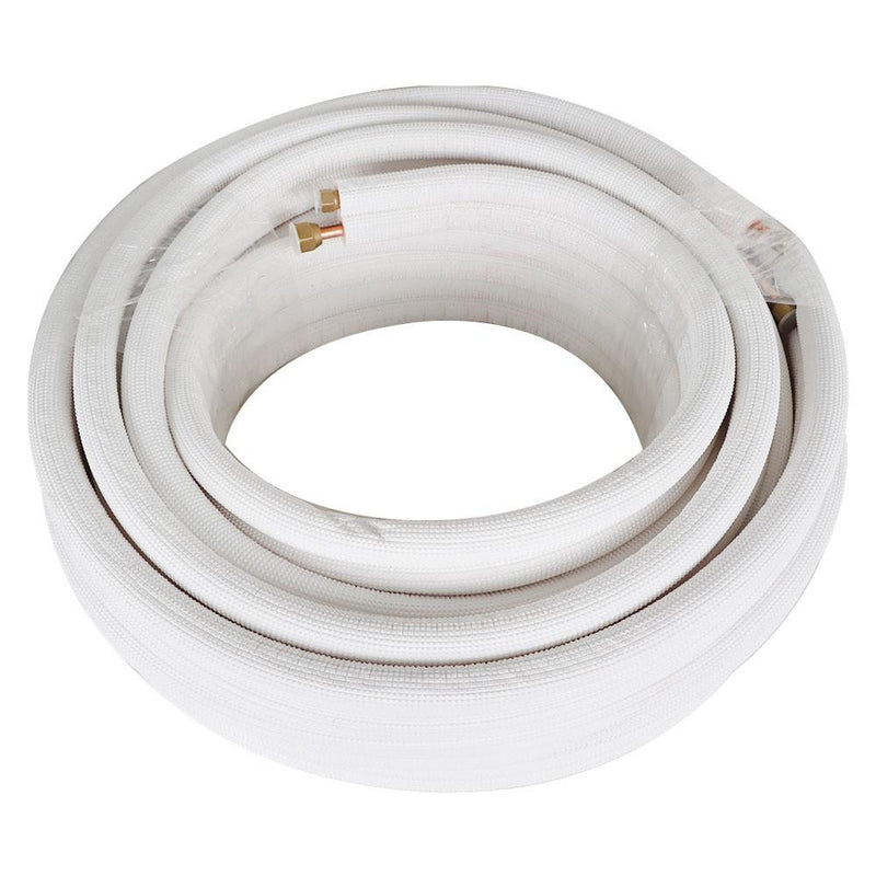 DURAFORCE 1/4*3/8 Inch Connection Pipe Install Kit For Mini Split Heat Pump Systems 50FT