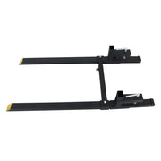 DURAFORCE 60 In Clamp on Pallet Forks 2000 LBS Heavy Duty Quick Attach Bucket Fork