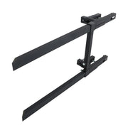 DURAFORCE 60 In Clamp on Pallet Forks 2000 LBS Heavy Duty Quick Attach Bucket Fork