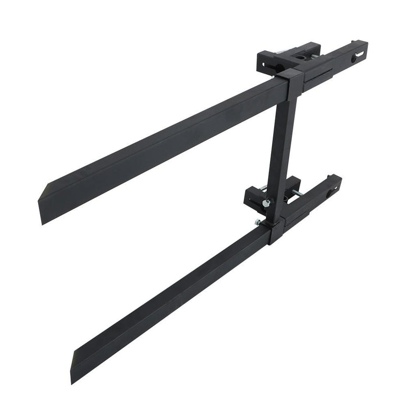DURAFORCE 60 In Clamp on Pallet Forks 2000 LBS Heavy Duty Quick Attach Bucket Fork