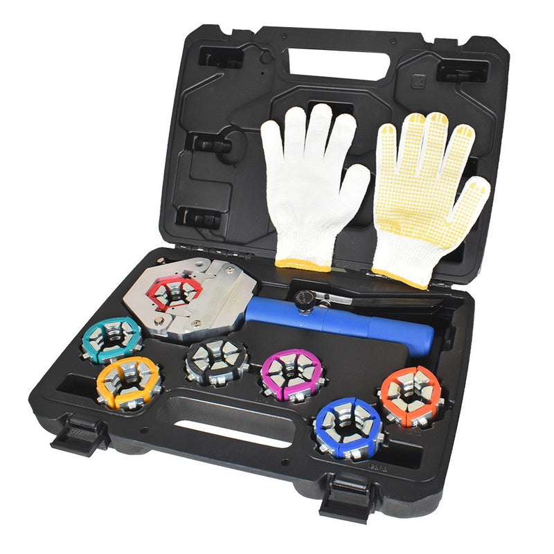 DURAFORCE Hydraulic Crimper Hydraulic A/C Hose Crimper Hydraulic A/C Crimping Tool New