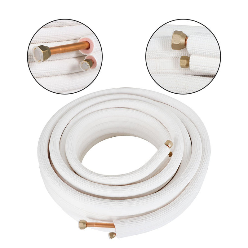 DURAFORCE 1/4"-1/2" Air Conditioning Cooling Connection Pipe For Split Heat Pump Systems