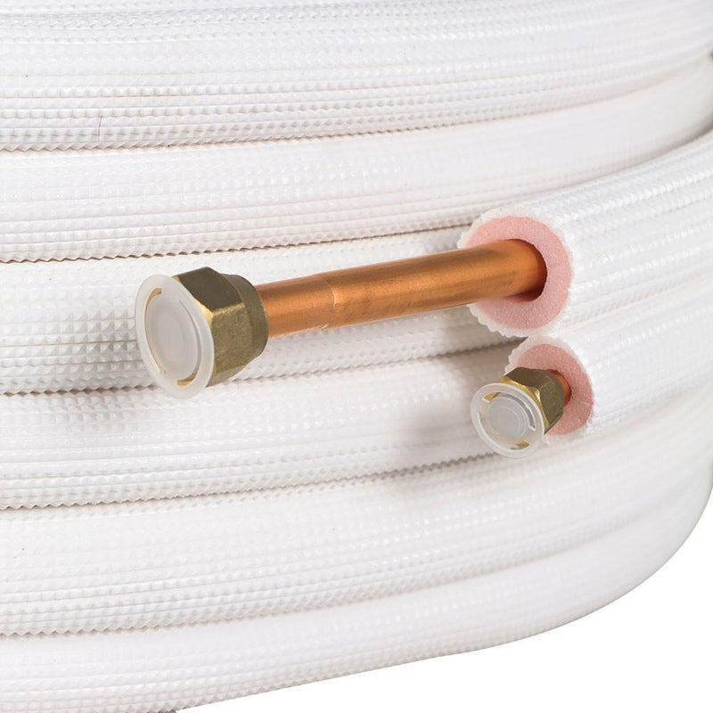 DURAFORCE 1/4"-1/2" Air Conditioning Cooling Connection Pipe For Split Heat Pump Systems