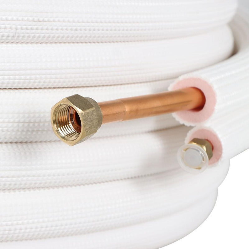 DURAFORCE 1/4"-1/2" Air Conditioning Cooling Connection Pipe For Split Heat Pump Systems