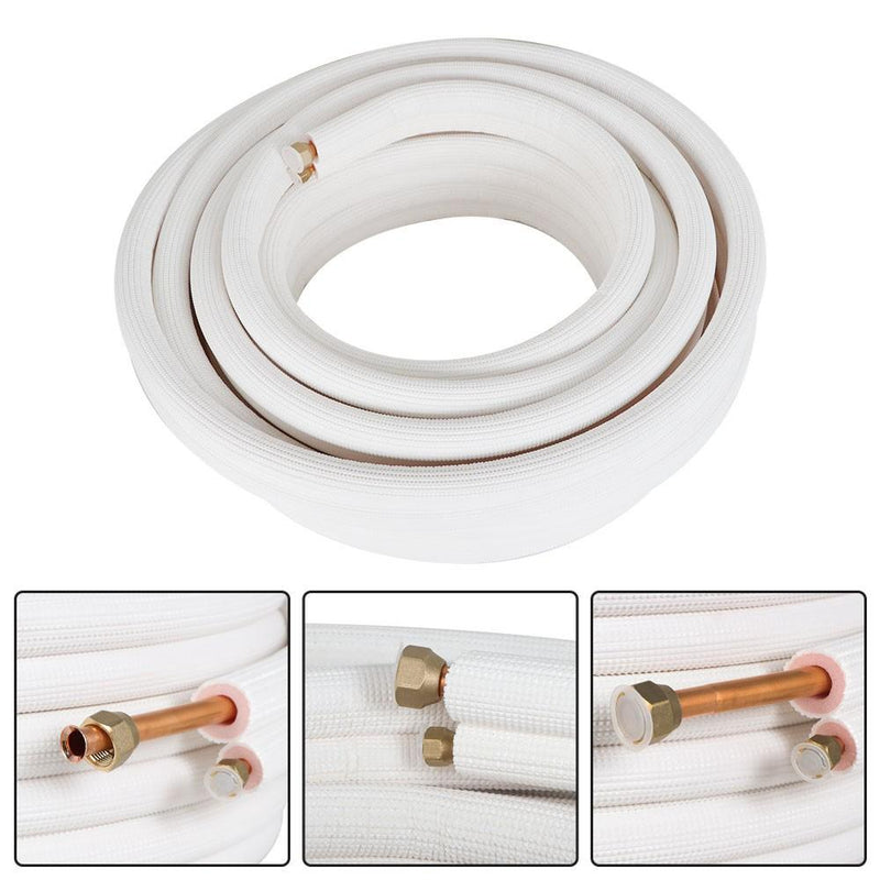 DURAFORCE 1/4"-1/2" Air Conditioning Cooling Connection Pipe For Split Heat Pump Systems