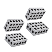 DURAFORCE 2 Pair 2-4-6 Blocks 23 Holes .0002" Machinist Precision 246 Jig 2 4 6