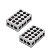 DURAFORCE 2 Pair 2-4-6 Blocks 23 Holes .0002" Machinist Precision 246 Jig 2 4 6