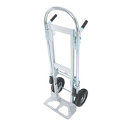 DURAFORCE 1000 Lbs Aluminum Hand Truck 2-in-1 Convertible Folding Dolly Cart Heavy Duty