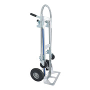 DURAFORCE 1000 Lbs Aluminum Hand Truck 2-in-1 Convertible Folding Dolly Cart Heavy Duty