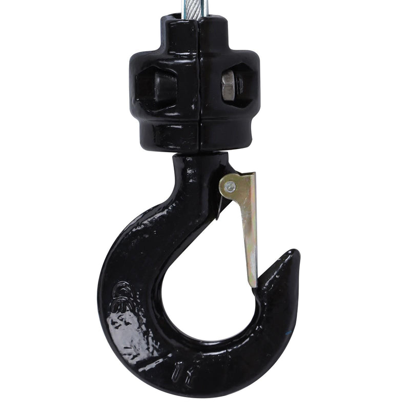 DURAFORCE 2in1 Portable Electric Hoist With Wireless Remote Control 22.9 ft Winch 500-B