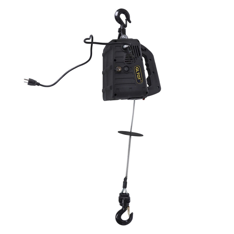 DURAFORCE 2in1 Portable Electric Hoist With Wireless Remote Control 22.9 ft Winch 500-B