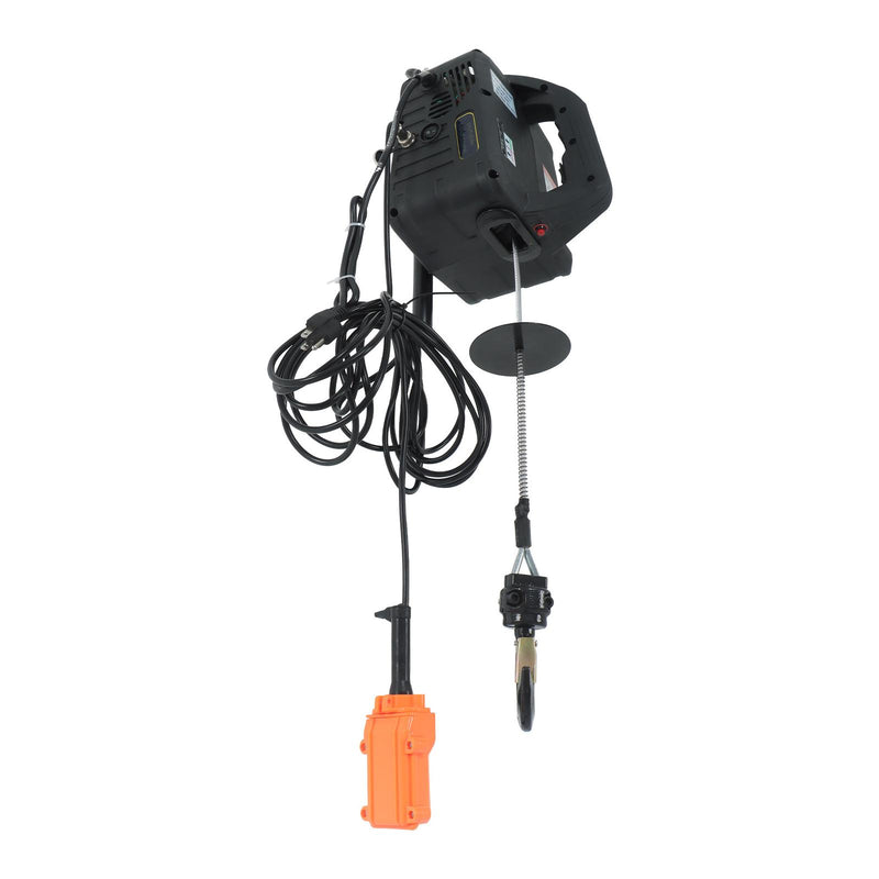 DURAFORCE 1100LB Electric Winch Wired & Wireless Remote Control 3in1 Electric Hoist Winch