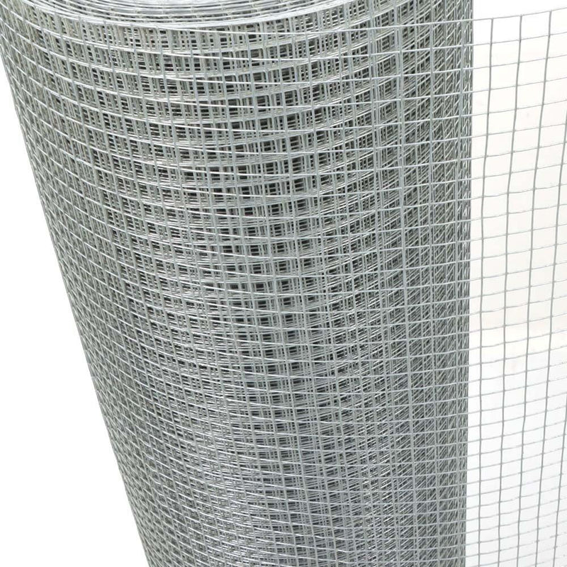 DURAFORCE 48" x 100FT 1/2 inch Welded Wire Mesh Chicken Wire Poultry Fence Hardware Cloth