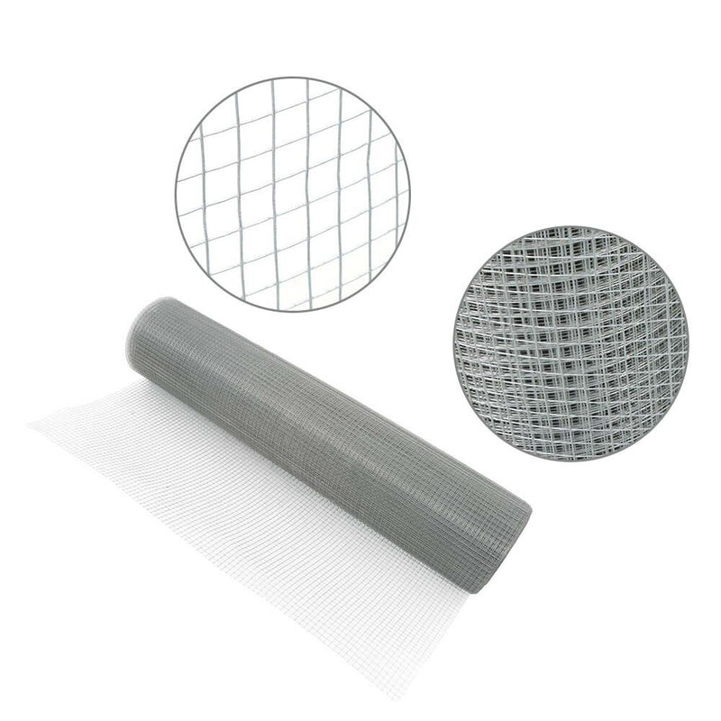 DURAFORCE 48" x 100FT 1/2 inch Welded Wire Mesh Chicken Wire Poultry Fence Hardware Cloth