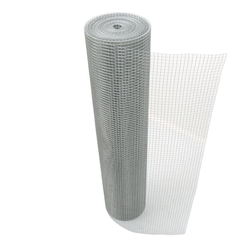 DURAFORCE 48" x 100FT 1/2 inch Welded Wire Mesh Chicken Wire Poultry Fence Hardware Cloth