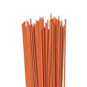 DURAFORCE 1/4" Diameter Orange No-Reflective Markers Driveway 200Pcs Snow Stakes 48In Long