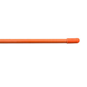 DURAFORCE 1/4" Diameter Orange No-Reflective Markers Driveway 200Pcs Snow Stakes 48In Long