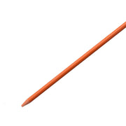 DURAFORCE 1/4" Diameter Orange No-Reflective Markers Driveway 200Pcs Snow Stakes 48In Long