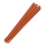 DURAFORCE 1/4" Diameter Orange No-Reflective Markers Driveway 200Pcs Snow Stakes 48In Long