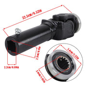 DURAFORCE Fit For Grasshopper 398914 U-Joint Coupler Female PTO Half Shaft Decked Drived