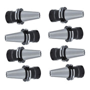 DURAFORCE 8PCS 2.76" CAT40-ER32 COLLET CHUCK-8 CHUCKS Balanced G2.5/25000RPM