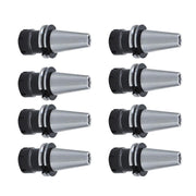 DURAFORCE 8PCS 2.76" CAT40-ER32 COLLET CHUCK-8 CHUCKS Balanced G2.5/25000RPM