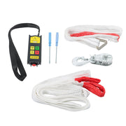 DURAFORCE 1320lbs 110V Wireless Electri Hoist w/ Wireless Remote Control & Emergency Stop