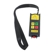 DURAFORCE 1320lbs 110V Wireless Electri Hoist w/ Wireless Remote Control & Emergency Stop