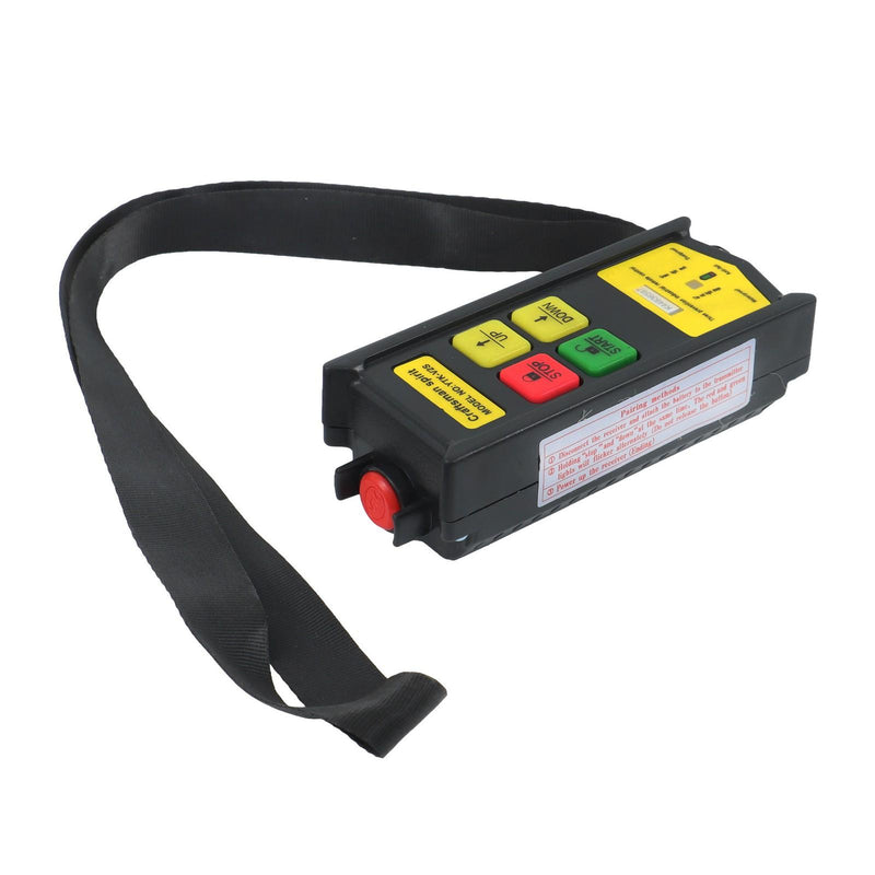 DURAFORCE 1320lbs 110V Wireless Electri Hoist w/ Wireless Remote Control & Emergency Stop