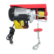 DURAFORCE 1320lbs 110V Wireless Electri Hoist w/ Wireless Remote Control & Emergency Stop