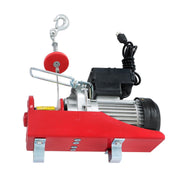 DURAFORCE 1320lbs 110V Wireless Electri Hoist w/ Wireless Remote Control & Emergency Stop