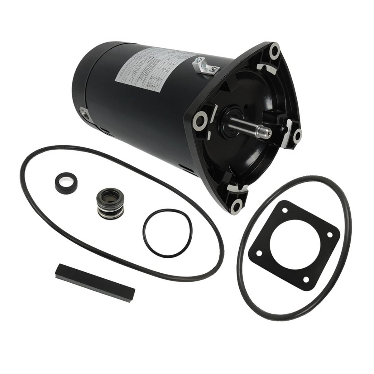 USQ1102 1HP 3450RPM 48Y Frame Pool Motor Square Flange Pool Pump Motor ...