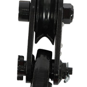 DURAFORCE 4 X 2 Ton Snatch Block w/ Chain Flatbed Tow Truck Rollback Car Carrier Cable